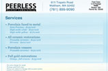 Postcard proof for Peerless Dental - 2008